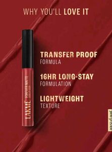 Lakme Forever Matte Liquid Lip Color