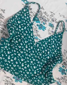 Korean Floral Top