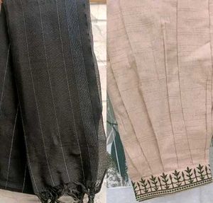 Beige Embroidered Kurta Set