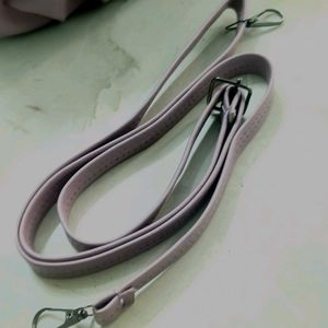 Lilac Ruched Handbag