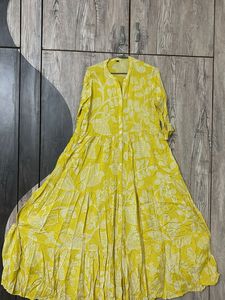 Yellow Floral Kurta