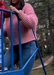 Pink Sweater