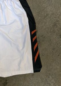 Nike Dry Fit Athletic Shorts - White &amp; Black