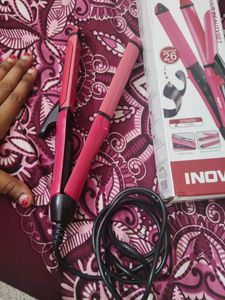 2 In 1 Hair Straightener And Curl
