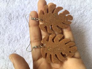 Leaf Shaped Earrings