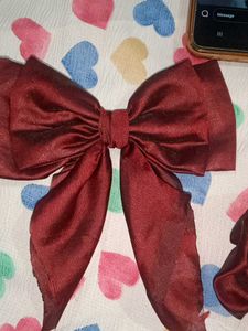 Hair Bow And Scrunchie