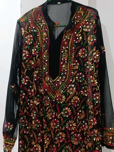 Lucknawi Embroidered Kurta