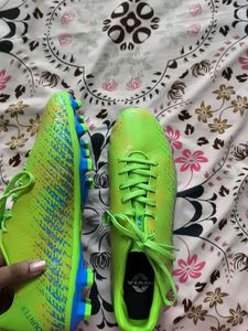 Nivia Football Studs - Lime Green