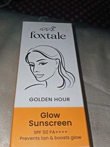 Foxtale Glow Sunscreen
