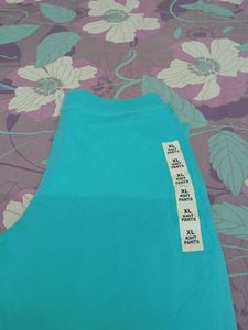 Blue Knit Pants Or Lounge new  With Tag