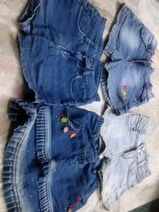 Dhamaka Offer ,baby girls shorts