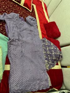 Embroidered Purple Dupatta