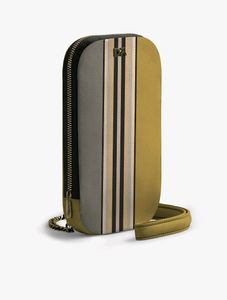 Striped Crossbody Bag