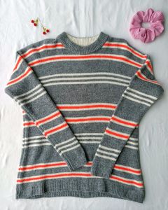 Stripe PullOver Sweater