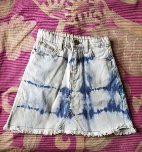 Baby Girl Jean Frock