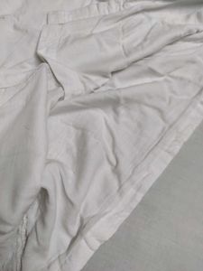 Vintage White Button-Down Top