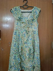 Flouncy Ruffle Dress