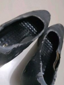 Black Slip-On Shoes
