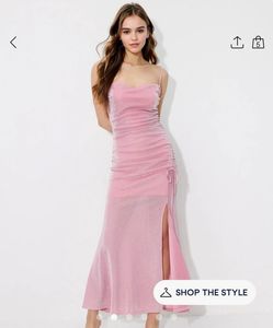 Pink Shimmer Dress