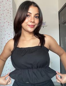 Black Cami Crop Top
