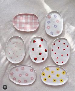 Mini Ceramic Trinket Trays