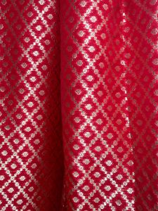 Pure Banarasi Red &amp; Gold Dupatta