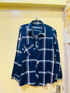 Blue Plaid Flannel