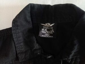 Black Denim Jacket.