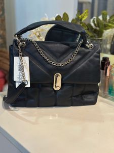 Auth NWT Ted Baker Ayahlin Leather Puffer Bag