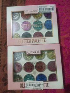 Mars Glitter Eyeshadow. Pack Of 2