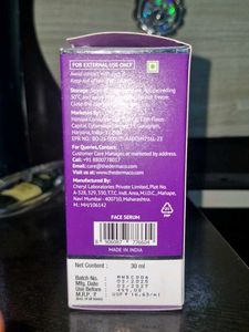 The Derma Co Face Serum