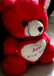 Red Teddy Bear with FREE GIFT 🧸🐻