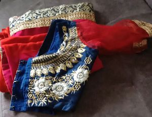 Saree With Blouse