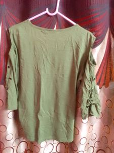 Olive Green Top
