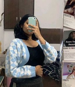 Crop Sleaves Cardigen ✨