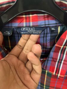 Ralph Lauran Plaid Zip Jacket