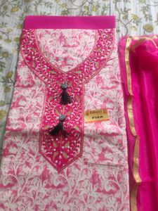 New Dress Material with Dupatta
