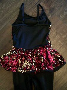 Sequin Bodysuit Frock Dance Costume Belly Suit