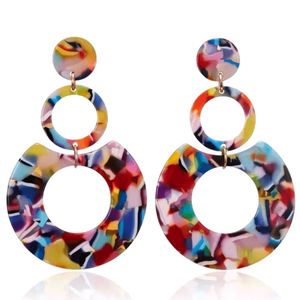 Colorful Statement Earrings