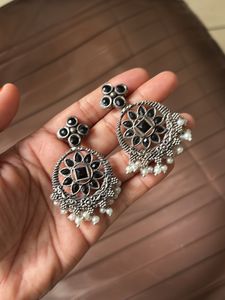 Oxidised Earrings