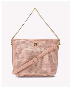 Knitted Tote Bag With Detachable Strap
