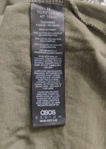 ASOS _ Graphic Print T-Shirt OLIVE