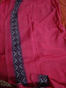 Floral Colourful Crepe Dress Material