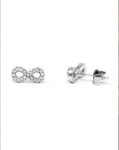 925 Sterling Silver ♾️ Infinity Earrings 1 Pair