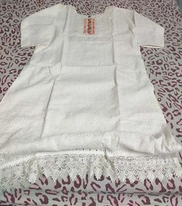 White Chickenkari 3 Piece Suit