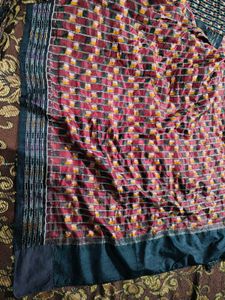 Pure Silk Ikkat Patola Saree