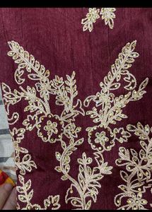 Elegant Maroon beautiful dress for party