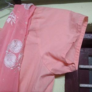 Elegant Pink Floral Top