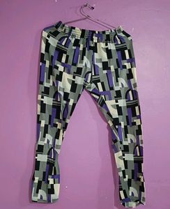 Abstract Print Leggings