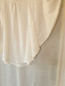 Ivory Knit Dolman Top